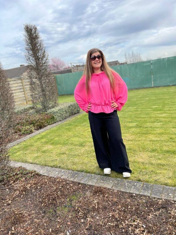 blouse 'Ellen' roos