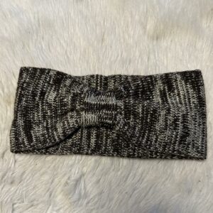 oorverwarmer, donkerbruin, glitter