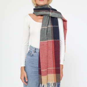 viscose sjaal rood