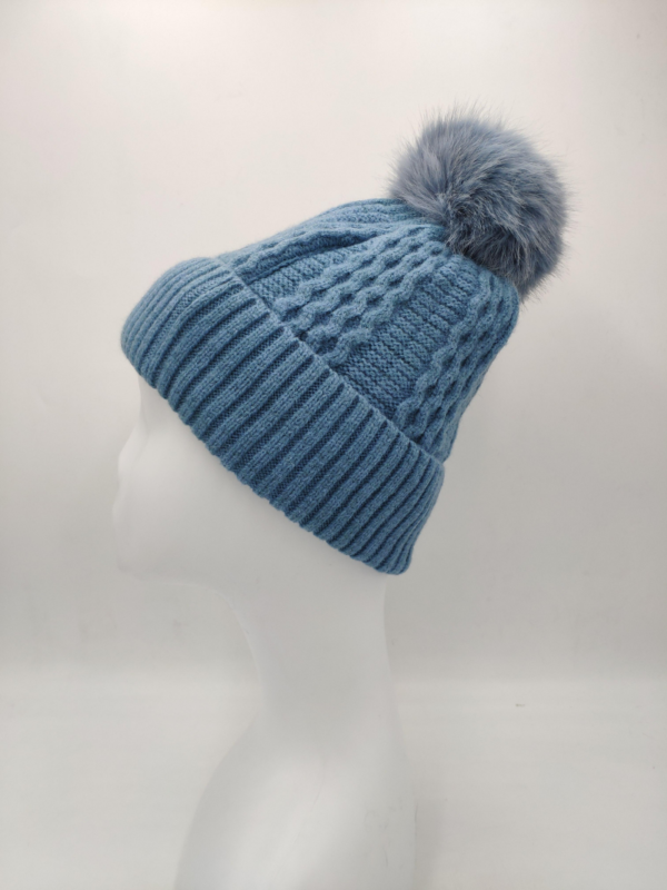 muts blauw