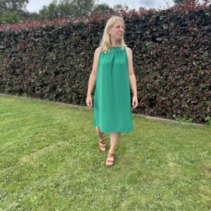 kleedje gitte groen