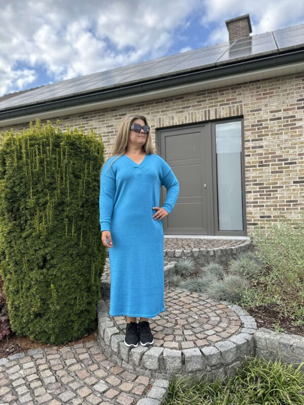 kleedje Amelie fel blauw