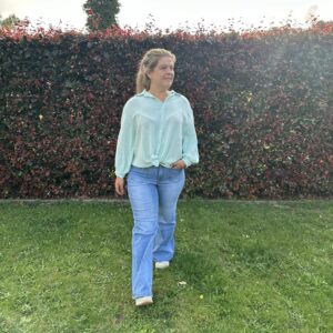 toxik jeansbroek brede pijpen
